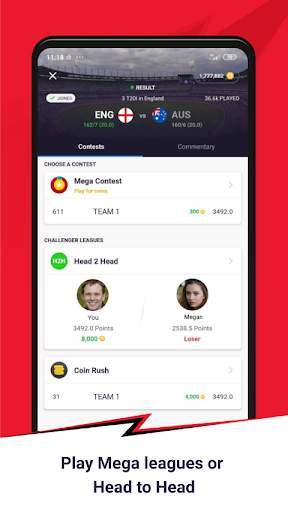 CricPlay - Fantasy Cricket, Prediction, Live Score screenshot 4