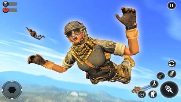 Unknown Battlegrounds Free Fire Squad : Survival screenshot 1