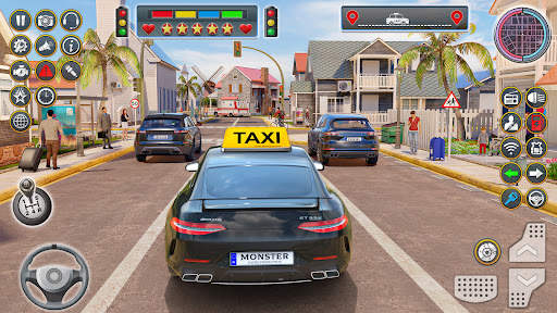 City Taxi Simulator Taxi games screenshot 5
