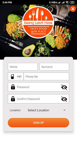 Swaraj Lunch Home screenshot 3