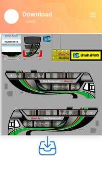 Livery Bus Dewi Sri SHD screenshot 3