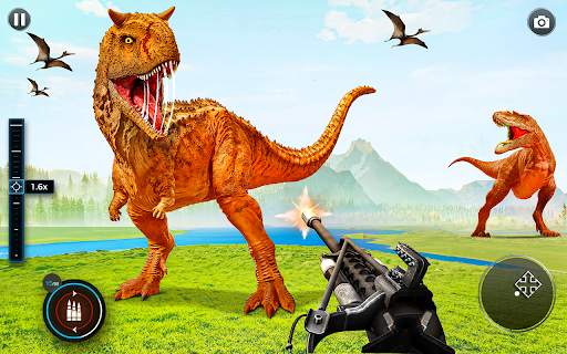Wild Dinosaur Hunting Dino Sim screenshot 4