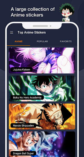 Anime Stickers for Whatsapp screenshot 3