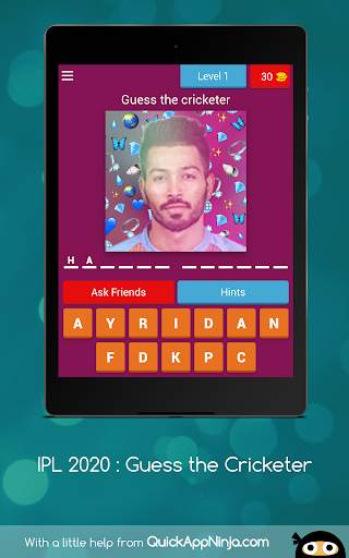 IPL 2020 : Guess the Cricketer screenshot 13