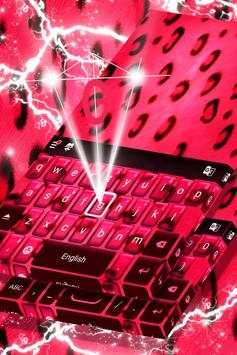 Tema Keyboard Cheetah Pink screenshot 4
