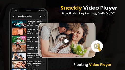Snacky Video Player - Snackly Video Status 2021 screenshot 2