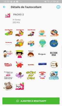 Good Morning & Good Night Stickers "For WhatsApp" screenshot 4