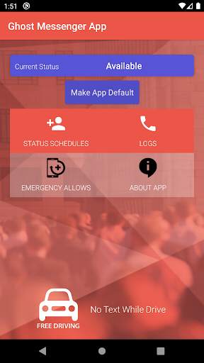 Ghost Messenger App screenshot 2
