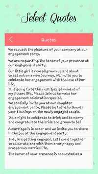 Engagement Invitation Card Maker screenshot 4