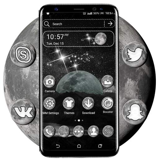 Moon Galaxy Theme Launcher 1.1
