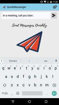 Quick Messenger - Fast message sharing screenshot 2