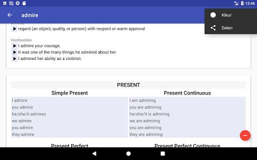English Verbs screenshot 15