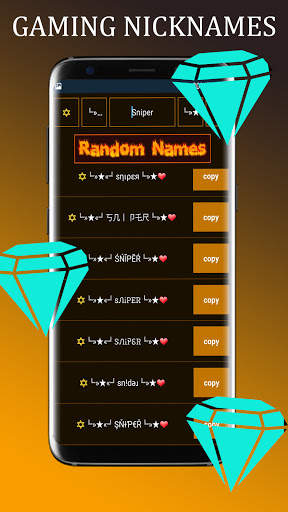 Nickname Finder Fire 💎 : Free Name Style  ⚡ screenshot 3