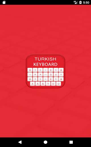 Turkish Keyboard & Tamo Türkçe Klavye screenshot 1