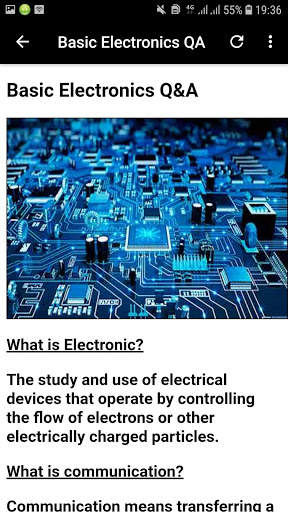 Basic Electronics Questions and Answers скриншот 5