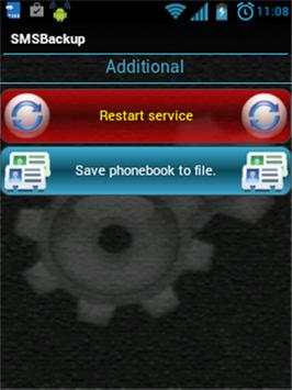 SMS Backup Lite screenshot 7
