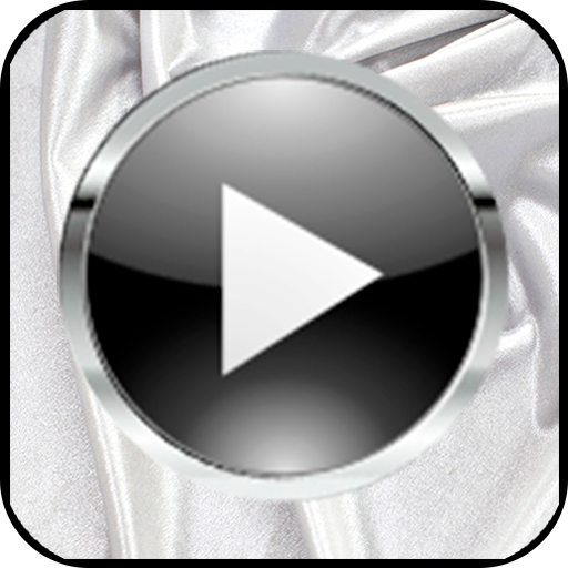 Chrome and White Velvet Skin for Poweramp v3 icon