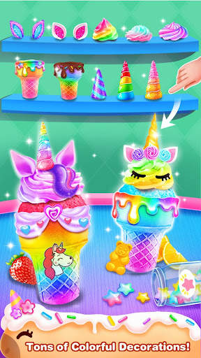 Unicorn Cone Cupcake Mania - Sprinkles Cupcakes screenshot 4