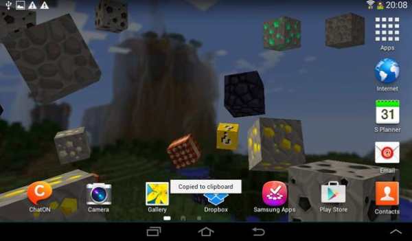 Blockcraft Live Wallpaper free screenshot 6