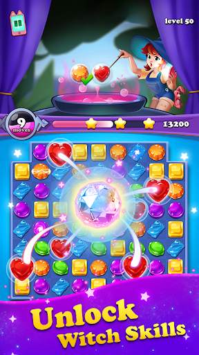Magical Jewels - Gems Witch screenshot 5