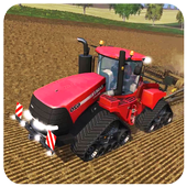 Farming Sim : 3D Cargo Tractor Driving Games 2018 icon