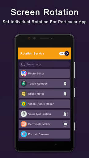 Easy Screen Rotation - Screen Rotation Control screenshot 5