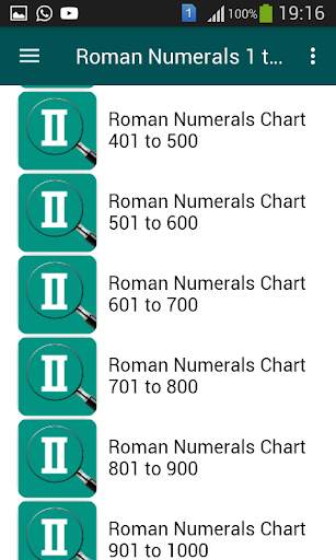 Roman Numerals 1 to 1000 3 تصوير الشاشة