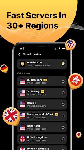 Hero VPN-Secure proxy screenshot 2