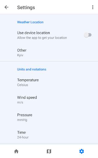 Ukraine Weather Map screenshot 5