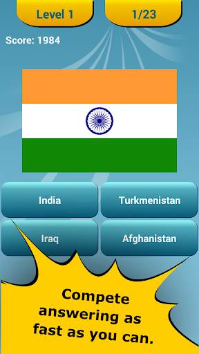 World Flags Quiz screenshot 2