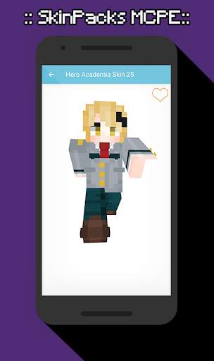 SkinPacks HeroAcademia for Minecraft screenshot 6