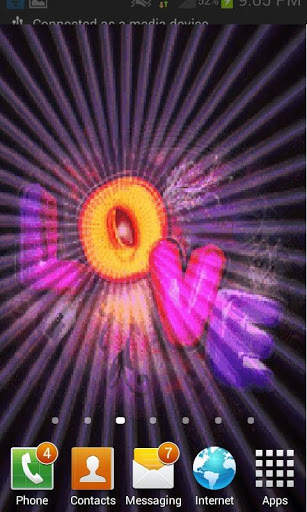 Love Logo Shine LWP 2 تصوير الشاشة