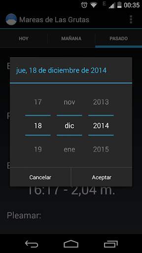 Tabla de Mareas - Las Grutas screenshot 3