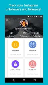 Unfollowers and Followers for Instagram screenshot 1