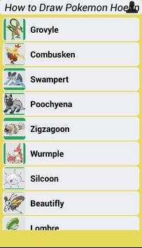 How to Draw Pokemon Hoenn screenshot 2