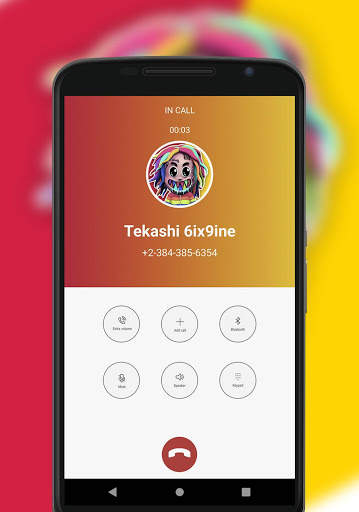 Video Call Tekashi 6ix9ine in real life screenshot 3