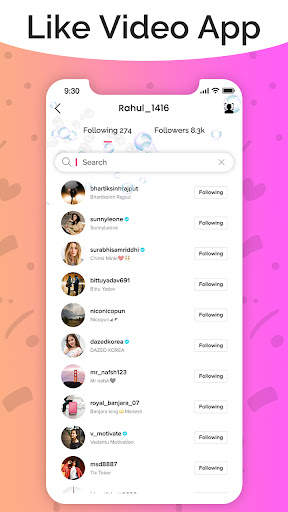 Like Video App screenshot 5
