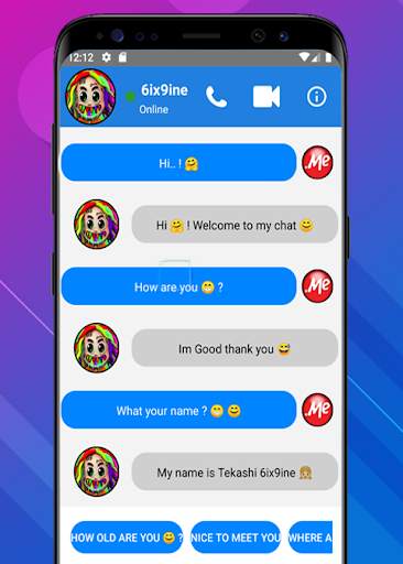 Fake video call Tekashi 6ix9ine screenshot 3
