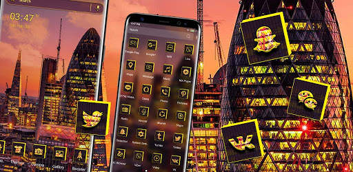 London Evening Launcher Theme screenshot 5