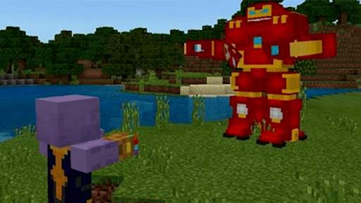 Avengers Superheroes Minecraft screenshot 1