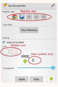 Quick Launcher screenshot 2