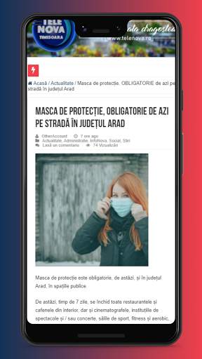 Tele Europa Nova - Breaking news from Romania screenshot 3