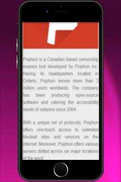 Tips Psiphon VPN 2018 screenshot 1