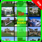 350 Modern House for Minecraft icon