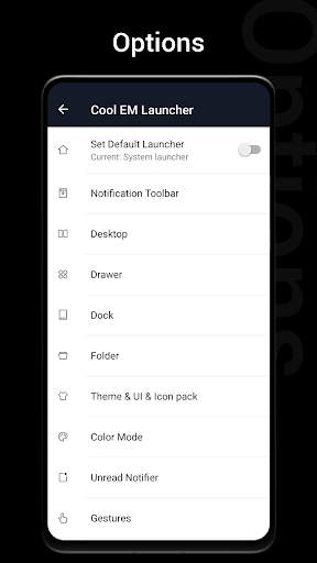 Cool EM Launcher - EMUI launch screenshot 6
