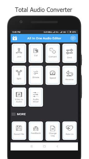 Audio converter : All in one converter screenshot 1