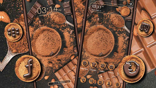 Chocolate Launcher Theme screenshot 5
