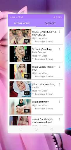 Hijab Hot Video screenshot 4
