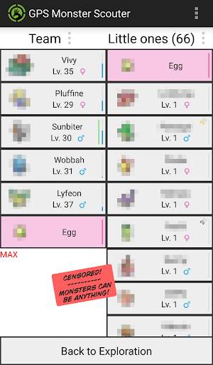 GPS Monster Scouter screenshot 5