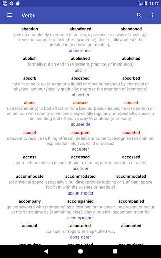 English Verbs screenshot 13